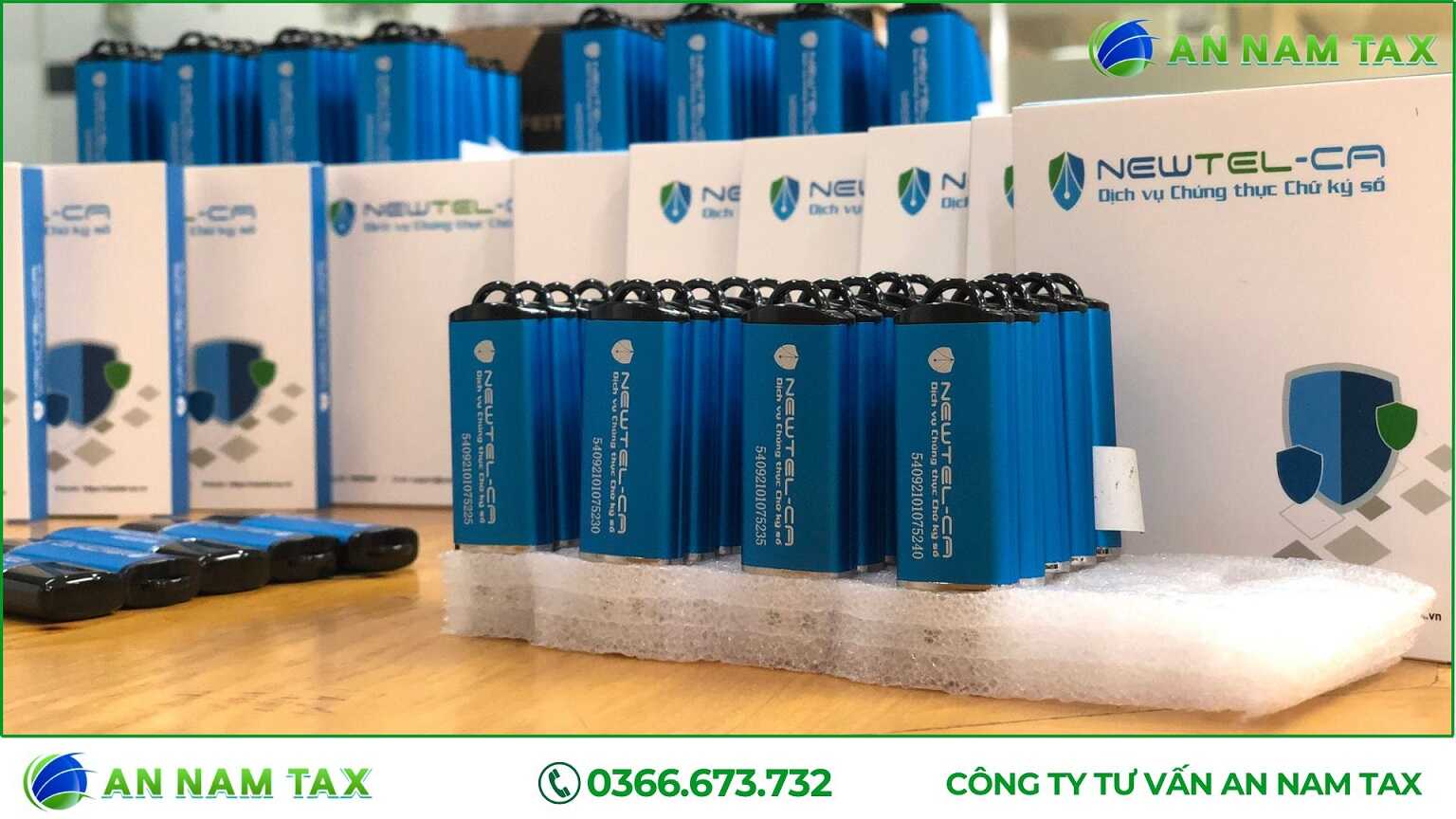 Bảng giá chữ ký số NewTel-CA
