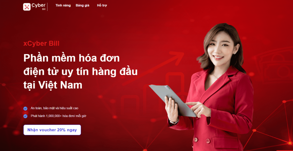 Bảng giá hóa đơn điện tử cyberbill