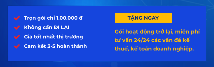 Dịch vụ TẠM NGƯNG hoạt động Công ty